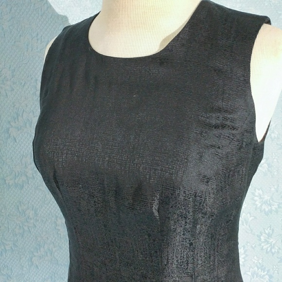 Vintage Silk Maggy London Little Black Dress - Picture 3 of 5